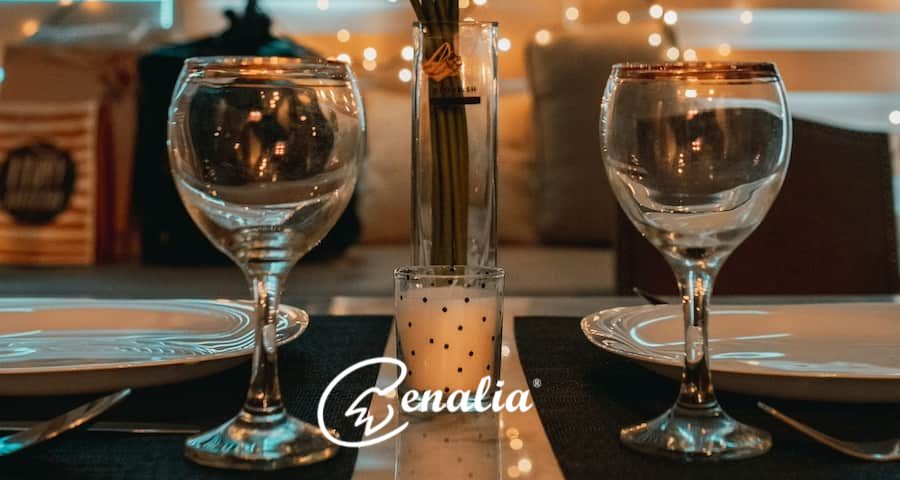 cena romantica san valentin